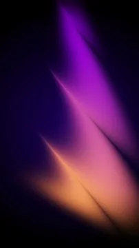 Vertical magenta and orange light beams on a dark background with glowing c.. 库存插图