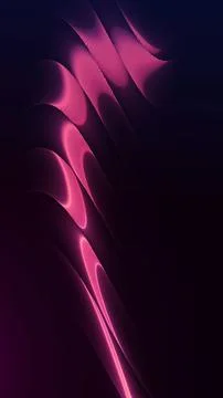 Vertical magenta optical ribbon pattern with sculpted glowing curves and de.. 스톡 일러스트