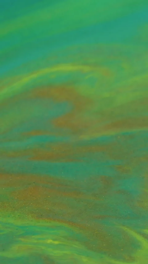 Vertical marble background spilling fluid ink Stock-Footage 335114548