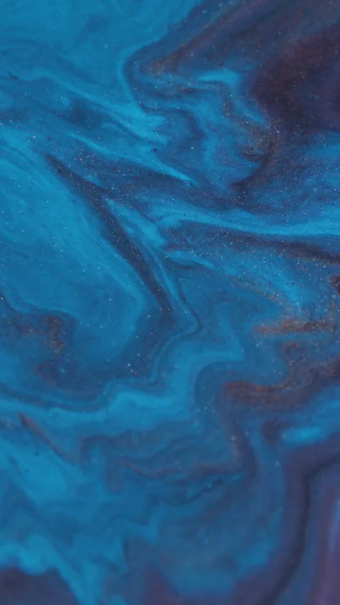 Vertical marble splash paint texture flowing stain Stock Footage 334697248