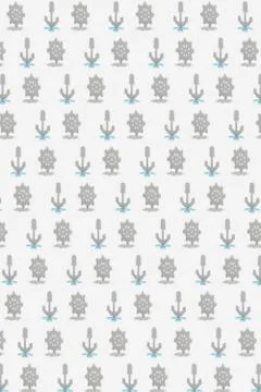 Vertical marine pattern from shadows of wheels and anchors. Stock Photos