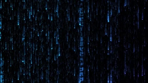 Vertical matrix code style falling at full speed. Stock Footage 269322377