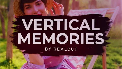 Vertical Memories Spring Stock After Effects
