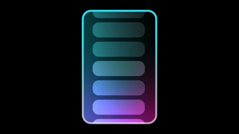 Vertical Menu List Stock Footage 336063157