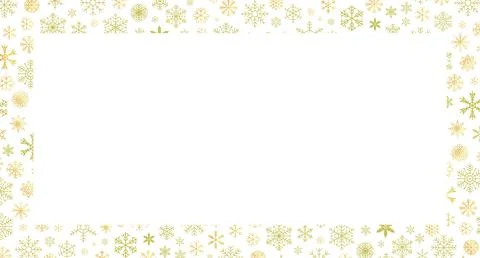 Vertical Merry Christmas border rectangle frame elements decoration Illustrazione stock