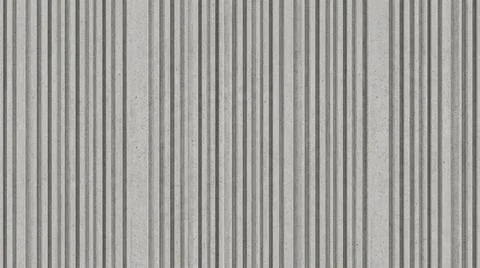 Vertical Metal Corrugated Wall Texture Pattern. Stock-Fotos