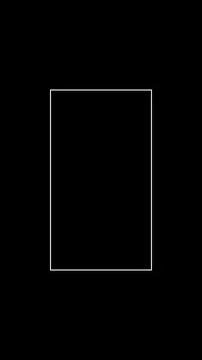 Vertical Minimal Focus Frame Overlay,  Camera Viewfinder Guide with Center .. Stock Illustration