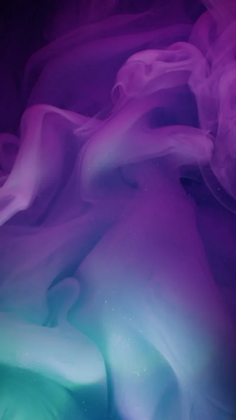 Vertical mist explosion mix smoke paint blend Stock Footage 320361711