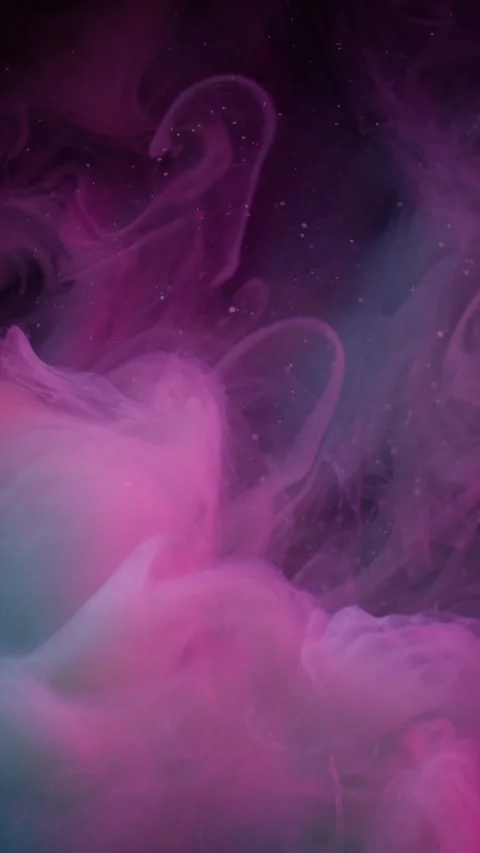 Vertical mist wave dark haze smoke paint splash Stock Footage 321323477