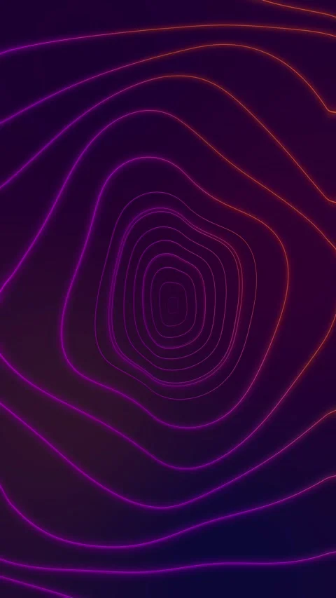 Vertical Modern circled Lines Background Loop Video stock 276709679