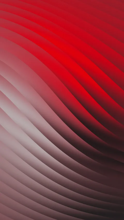Vertical modern grey red gradient background with vibrant curved ridges Stock Footage 334654101