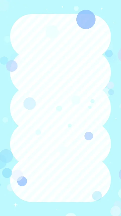 Vertical monochrome striped frame with blue accent circles seamless loop Stock-Footage 332464974