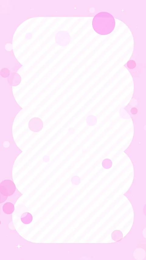 Vertical monochrome striped frame with pink accent circles seamless loop 스톡 동영상 332461182