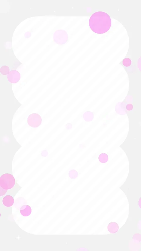 Vertical monochrome striped frame with pink accent circles seamless loop Stock-Footage 332465204
