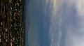 Vertical - monsoon storm 2010 Tucson AZ - 2 buildup over city pan HD Footage