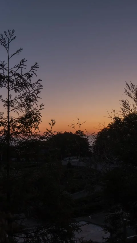 Vertical Mountain Peak Sunrise Timelapse with Majestic Golden Glow Stock Footage 327670208