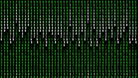 Hex Code and Binary Code Stock Video Footage | Royalty Free Hex Code ...