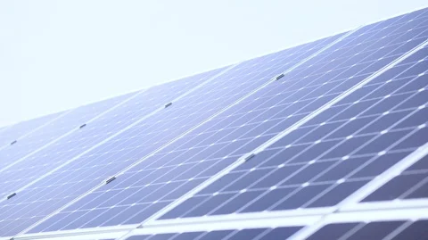 Vertical moving frame, closeup texture of sollar pannel Stock Footage 126552587