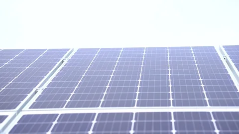 Vertical moving frame from up to down, closeup texture of sollar pannel Stock Footage 126552553