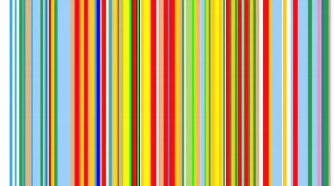 Vertical moving spripes scene Stock Footage 492541