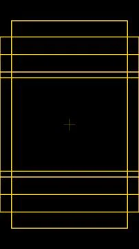 Vertical Multi Crop Guide Overlay, Square Portrait and Vertical Framing Ref.. Illustrazione stock