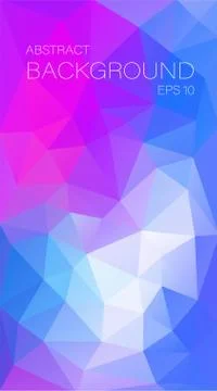 Vertical multicolor triangle background for you design Stock Illustration