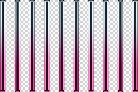 Vertical multicolored striped pattern with gradient background transparent 스톡 일러스트