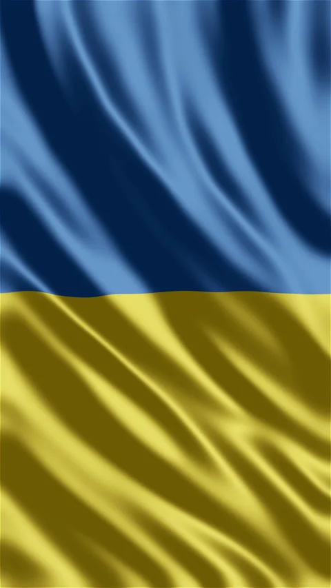 Vertical National 3d flags waving. Video stock 233222127