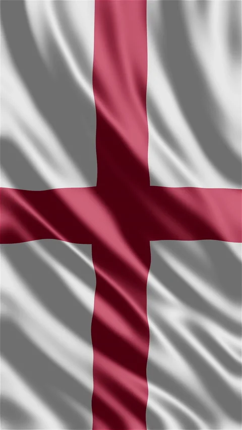 Vertical National 3d flags waving. Stock Footage 233222168