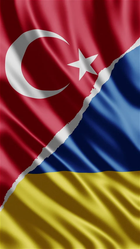 Vertical National 3d flags waving. Video stock 234201478
