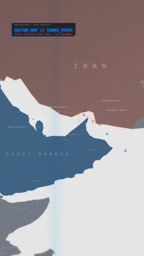 Vertical Naval Deployment Map - 9:16 Stock-Footage 331975564