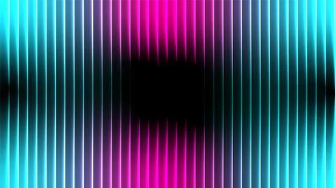 Vertical neon gradient lines abstract background blue pink image Stock Illustration