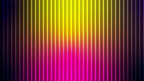 Vertical Neon Light Stripes Gradient Background Pink Yellow Purple Abstract.. Illustrazione stock