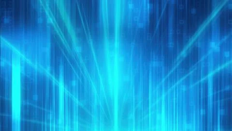 Vertical neon lines Stock Illustration