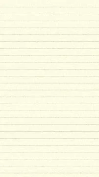 Vertical Notebook Background with Clean Ruled Lines Stock Illustration
