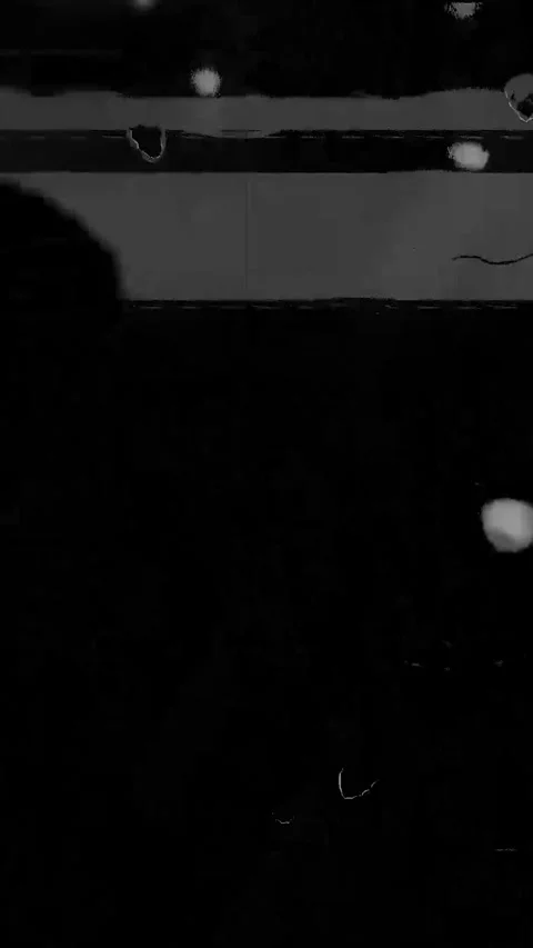 Vertical old grunge damaged surface on black background. Retro vintage effect. Stock Footage 287460833