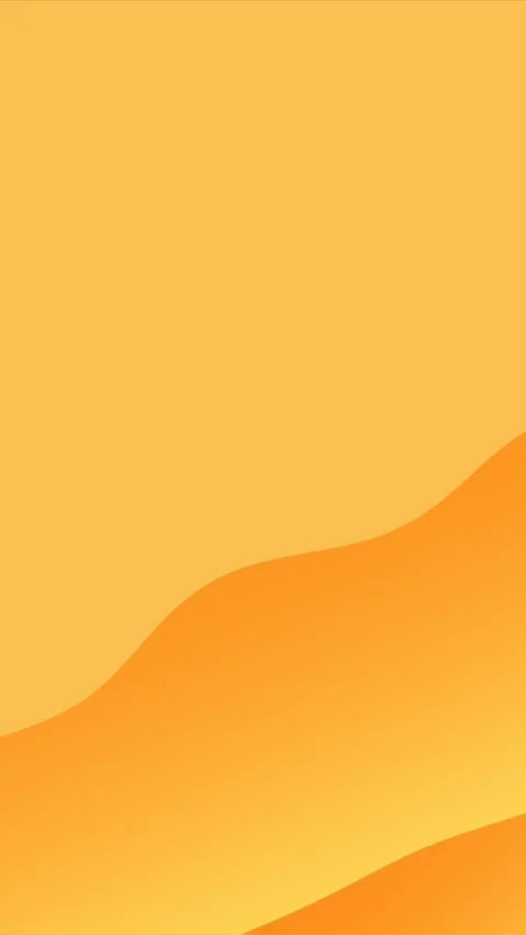 Vertical Orange Abstract Background Animation with Smooth Layered Waves and Stock Footage 346775281