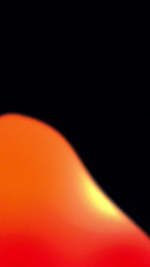 Vertical orange liquid on black background Stock Footage 326166804