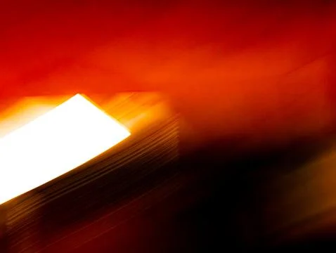 Vertical Orange Yellow Black Abstract Light Streaks Background Ilustração Stock