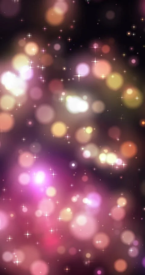 Vertical oriented animation of abstract bokeh background. Stock Footage 255400021