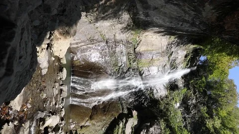 Vertical oriented video of Waterfall Stock-Footage 119152891
