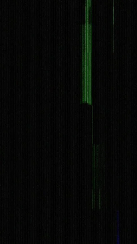 Vertical Overlay Glitch 4 Stock Footage 327130355