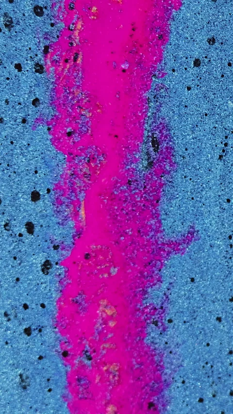 Vertical paint background pink blue black mix Stock Footage 278175892