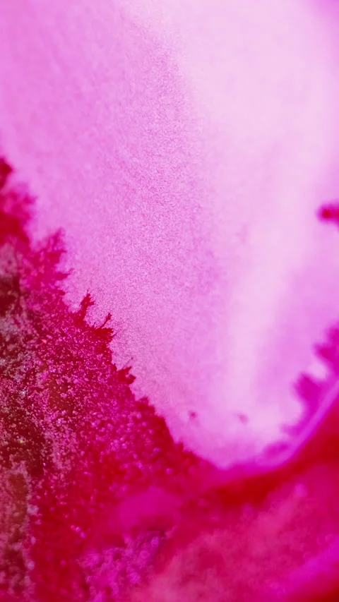 Vertical paint background shimmering drip white red Stock Footage 278520975