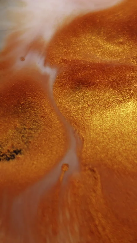 Vertical paint bloom glitter explosion shine spill Stock Footage 312800250