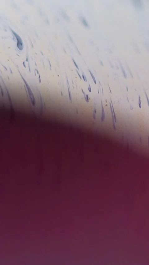 Vertical paint curve blur ink mix liquid blend Stock Footage 311982116