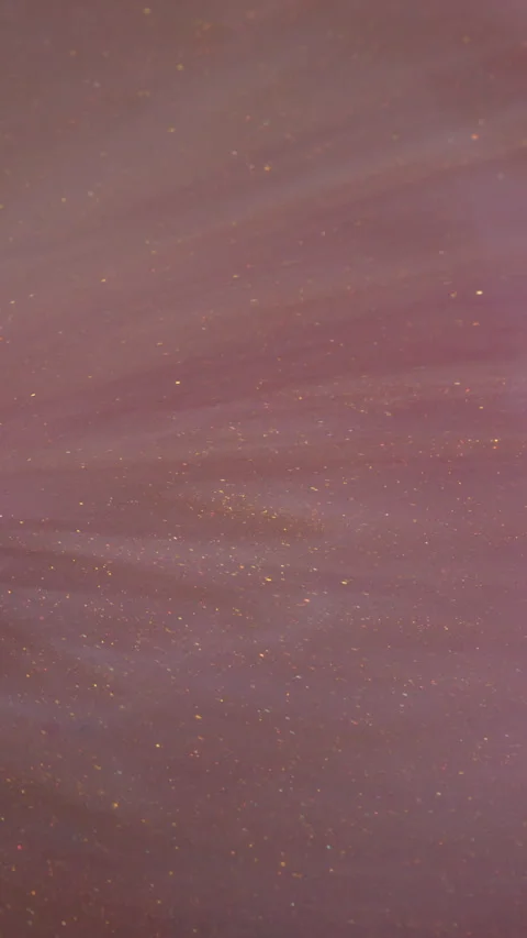 Vertical paint flow shimmering fluid color stream Video stock 315544594