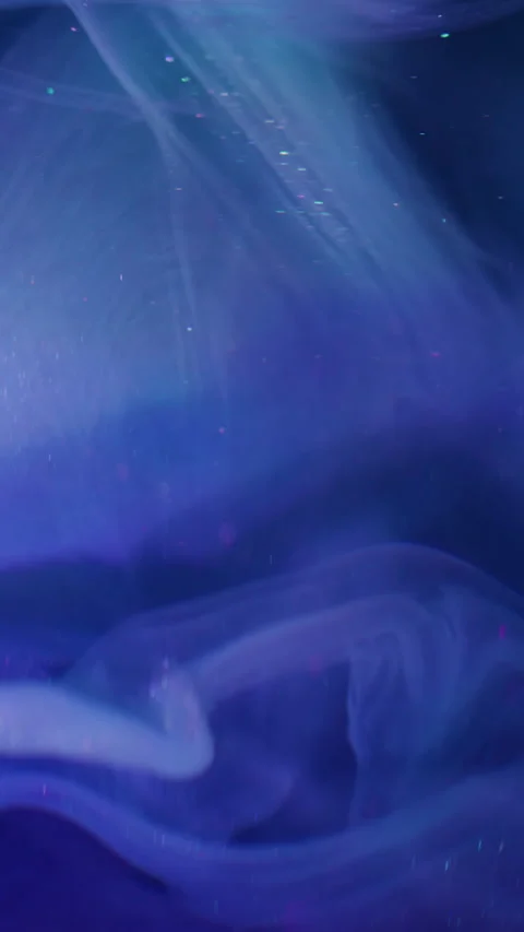 Vertical paint leak blur sparkling flow blob mix Stock Footage 339769550