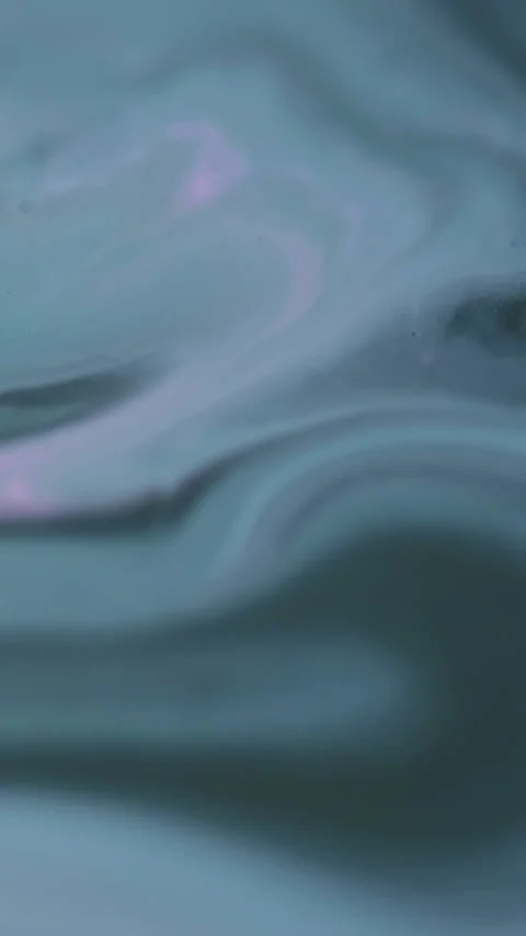 Vertical paint pour emulsion flow chemical water Stock Footage 329950387