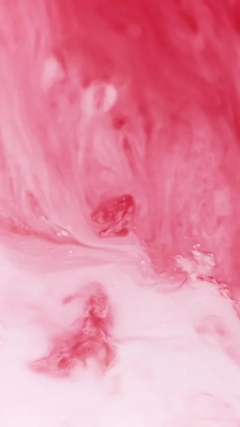 Vertical paint spill flow blend water splash fluid Video stock 332565362